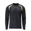 MASCOT® Accelerate Multisafe T-Shirt, Langarm, Moderne Passform, Antistatisch und flammhemmend, Moderne, eng anliegende Passform mit guter Bewegungsfreiheit, Die Nähte im Nacken sind mit einem weichem, gepolstertem Material verdeckt, so dass diese nicht stören