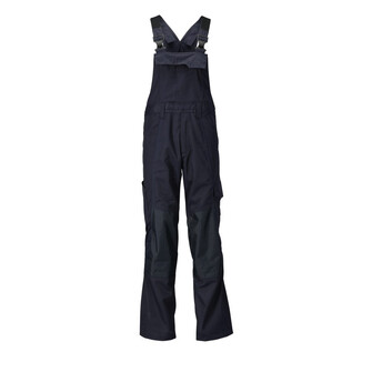 MASCOT® Accelerate Latzhose mit Knietaschen, Das Produkt ist für Industriewäsche geeignet, Leichtes Material, Die Knietaschen sind höhenverstellbar, so dass der Knieschutz optimal an den Knien platziert ist, Zertifiziert für die Verwendung zusammen mit dem MASCOT-Kniepolstertyp SHORT oder LONG, da die Kniepolstertasche höhenverstellbar ist, Standardmäßig in drei verschiedenen Schrittlängen erhältlich, für die individuell beste Passform und die am besten platzierten Details