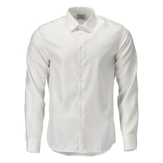 MASCOT® Frontline Hemd, Slim Fit, Leichtes und atmungsaktives Hemd aus 100 % Baumwolle, Bügelleichte Gewebequalität Das schmal geschnittene Hemd folgt den Bewegungen des Körpers und betont die Figur