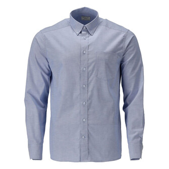 MASCOT® Frontline Hemd, Legeres Oxford-Hemd mit Stretch, Bügelleichte Gewebequalität, Moderne, eng anliegende Passform mit guter Bewegungsfreiheit