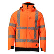MASCOT® Accelerate Safe Winterjacke, Atmungsaktiv, wind- und wasserdicht mit getapten Nähten, die einzigartige CLIMASCOT®-Isolierung wärmt effektiv, ist leicht, weich und lässt sich auf ein geringes Volumen komprimieren, doppelter Wetterschutzleiste als extra Schutz bei schlechtem Wetter, Verlängerter Rücken durch herunter knöpfbaren Stoff zum besseren Schutz vor Wind und Wetter
