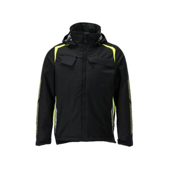 MASCOT® Accelerate Safe Winterjacke, Atmungsaktiv, wind- und wasserdicht mit getapten Nähten, die einzigartige CLIMASCOT®-Isolierung wärmt effektiv, ist leicht, weich und lässt sich auf ein geringes Volumen komprimieren, doppelter Wetterschutzleiste als extra Schutz bei schlechtem Wetter, Reißverschluss im Rückenfutter zum Anbringen von druck/Stickerei