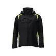 MASCOT® Accelerate Safe Hard Shell Jacke, Atmungsaktiv, wind- und wasserdicht mit getapten Nähten, doppelter Wetterschutzleiste als extra Schutz bei schlechtem Wetter, Verbesserte Sichtbarkeit für das Umfeld mit Hilfe von Reflexeffekten