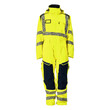 MASCOT® Accelerate Safe Winteroverall, Atmungsaktiv, wind- und wasserdicht mit getapten Nähten, Äußerst strapazierfähig, die einzigartige CLIMASCOT®-Isolierung wärmt effektiv, ist leicht, weich und lässt sich auf ein geringes Volumen komprimieren, Ergonomisch geschnittene Hosenbeine, die nach den natürlichen Bewegungen des Körpers geformt wurden, Zollstocktasche mit Kevlar®-Verstärkungen - besonders widerstandsfähig gegen spitze und scharfe Gegenstände, die Knietaschen aus strapazierfähigem CORdURA®-Gewebe sind regulierbar, so dass der Knieschutz immer optimal platziert ist, Schneefang an der Beininnenseite hält Schnee und Schmutz draußen