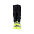 MASCOT® Accelerate Multisafe Hose mit Knietaschen, Speziell für Frauen in dIAMONd-Passform entwickelt, Hoher Schutz mit antistatischen, säurefesten und flammhemmenden Eigenschaften, Schützt bei Lichtbögen, Hohe Widerstandsfähigkeit und ultimative Bewegungsfreiheit, CORdURA®-Verstärkungen an der Vorderseite des Beins - Stretch unter dem CORdURA®-Material sorgt für Bewegungsfreiheit, Unkomplizierte Befestigung von Hängetaschen dank Click Pocket System, die Hosenbeine können auf einfache Weise ausgelassen und um 3 cm verlängert werden, Für Industriewäsche geeignet