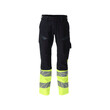 MASCOT® Accelerate Multisafe Hose mit Knietaschen, Hoher Schutz mit antistatischen, säurefesten und flammhemmenden Eigenschaften, Schützt bei Lichtbögen, Hohe Widerstandsfähigkeit und ultimative Bewegungsfreiheit, CORdURA®-Verstärkungen an der Vorderseite des Beins - Stretch unter dem CORdURA®-Material sorgt für Bewegungsfreiheit, Unkomplizierte Befestigung von Hängetaschen dank Click Pocket System, die Hosenbeine können auf einfache Weise ausgelassen und um 3 cm verlängert werden, Für Industriewäsche geeignet, Hier finden Sie eine ähnliche Hose mit Knietaschen 21178-284, die speziell für Frauen in dIAMONd-Passform entworfen wurde