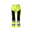 MASCOT® Accelerate Multisafe Hose mit Knietaschen, Hoher Schutz mit antistatischen, säurefesten und flammhemmenden Eigenschaften, Schützt bei Lichtbögen, die Kombination aus festem Stoff und Stretch bietet Ihnen zusätzliche Bewegungsfreiheit, CORdURA®-Verstärkungen an der Vorderseite des Beins - Stretch unter dem CORdURA®-Material sorgt für Bewegungsfreiheit, Unkomplizierte Befestigung von Hängetaschen dank Click Pocket System, die Hosenbeine können auf einfache Weise ausgelassen und um 3 cm verlängert werden, Für Industriewäsche geeignet, Um EN ISO 20471, Klasse 2, einzuhalten, dürfen nur Hängetaschen (24010) in Farbe 17 hinzugefügt werden