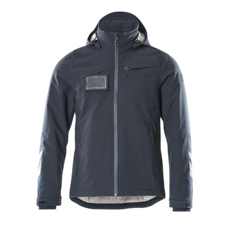 MASCOT® Accelerate Winterjacke mit CLIMASCOT®, leicht Winterjacke, Atmungsaktiv, wind- und wasserdicht mit getapten Nähten, Die einzigartige CLIMASCOT®-Isolierung wärmt effektiv, ist leicht, weich und lässt sich auf ein geringes Volumen komprimieren, Abnehmbare, gefütterte Kapuze, mit verstellbaren Elastikschnüren, Mit Reißverschluss und Wetterschutzleiste innen, die den Wind abhält