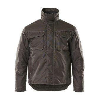 MASCOT® Industry Columbus Winterjacke, Atmungsaktiv, winddicht und wasserabweisend, Große Bewegungsfreiheit durch formgeschnittene Ärmel, Futter aus Stepp und gestepptem Fleece, Zusätzlicher Kälteschutz durch verlängerten Rücken, Verbesserte Sichtbarkeit für das Umfeld mit Hilfe von Reflexeffekten