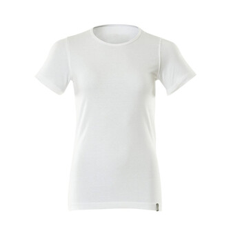 MASCOT® Crossover T-Shirt, Damen T-shirt, Bio-Baumwolle wird ohne Verwendung von Pestiziden oder Chemikalien hergestellt, Weiches und leichtes Naturmaterial in Single-Jersey-Strick, Speziell für Damen designt und tailliert geschnitten, Die Nähte im Nacken sind mit einem weichem, gepolstertem Material verdeckt, so dass diese nicht stören