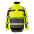 MASCOT® Teresina Winterjacke, Fluoreszierend, mit Reflexschulterstreifen und waagerechten Reflexen, Zweifarbig, Atmungsaktiv, wind- und wasserdicht, Nähte sind verklebt, Futter aus Kunstpelz am Körper, Futter aus Stepp in den Ärmeln, Rücken ist verlängert
