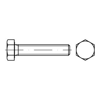 Sechskantschrauben ISO 4017 26CrMo4 / 1.7219 M 20 x 60 APZ 3.1
