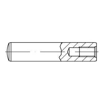 Zylinderstifte DIN 7979 / ISO 8735 D Stahl 6 x 55