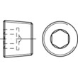 Verschlussschrauben DIN 906 A4 1/2"