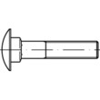 Flachrundschrauben DIN 603 8.8 gal vz ohne Mutter M 12 x 45