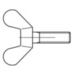 Flügelschrauben DIN 316 leichte Ausführung A4 M 12 x 35