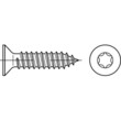 Senkkopf-Blechschrauben ISO 14586 C Innensechsrund u. Spitze Stahl gal vz 4,8 x 9,5