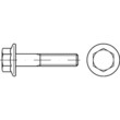 Sechskantschrauben mit Flansch DIN 6921 / EN 1665 8.8 M 16 x 60