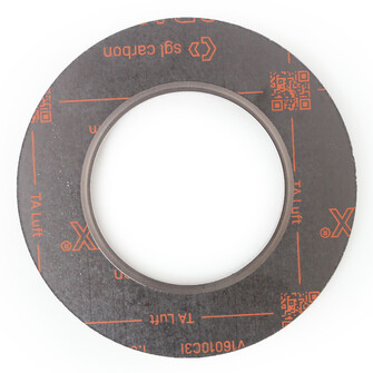 Bördeldichtung DIN EN 1514-1 IBC Sigraflex® Select V16010C3I/1.4571 mit IB DN 350 / PN 40 (474 x 356 x 1,6 mm) öl- und fettfrei nach FA-93-49