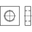 Vierkantmuttern niedrige Form DIN 562 04 M 10