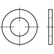 Scheiben ISO 7089 300HV Stahl 5 / 5,3 x 10 x 1