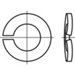 Federringe DIN 128 Form A 1.4310 6