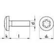 Flachkopfschrauben mit Innensechsrund ISO 14583 A2 M 1,6 x 4