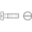 Flachkopfschrauben mit Schlitz DIN 85 / ISO 1580 A2 M 3 x 14