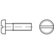Flachkopfschrauben mit Schlitz DIN 85 / ISO 1580 A2 M 3 x 10