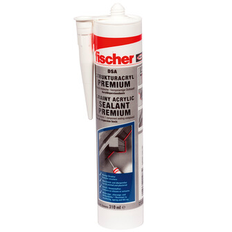 fischer Strukturacryl Premium DSA 310 ml weiß