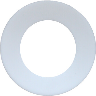 Flachdichtung DIN EN 1514-1 IBC virginales PTFE rein weiß DN 500 / PN 6 (578 x 508 x 3 mm)