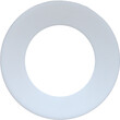 Flachdichtung DIN EN 1514-1 IBC virginales PTFE rein weiß DN 500 / PN 6 (578 x 508 x 3 mm)