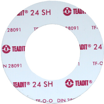 Flachdichtung DIN EN 1514-1 IBC Teadit 24 SH DN 50 / PN 10-40 (107 x 61 x 1,5 mm)