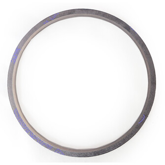 Bördeldichtung DIN EN 1514-1 TG Sigraflex® Hochdruck Pro (WS3888)/1.4571 mit IB DN 125 / PN 160 (175 x 155 x 2 mm)